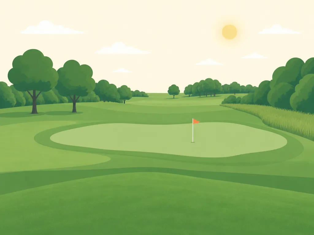 Illustration of Crown Pointe Golf Club