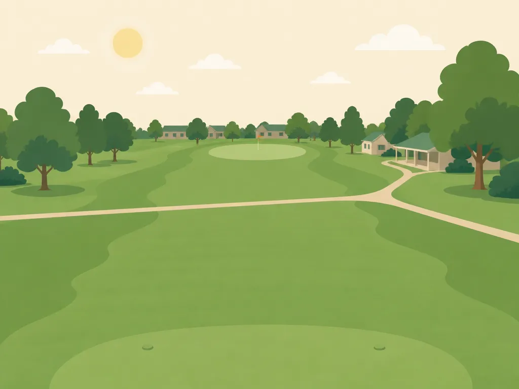 Illustration of Beaverhead Golf Course