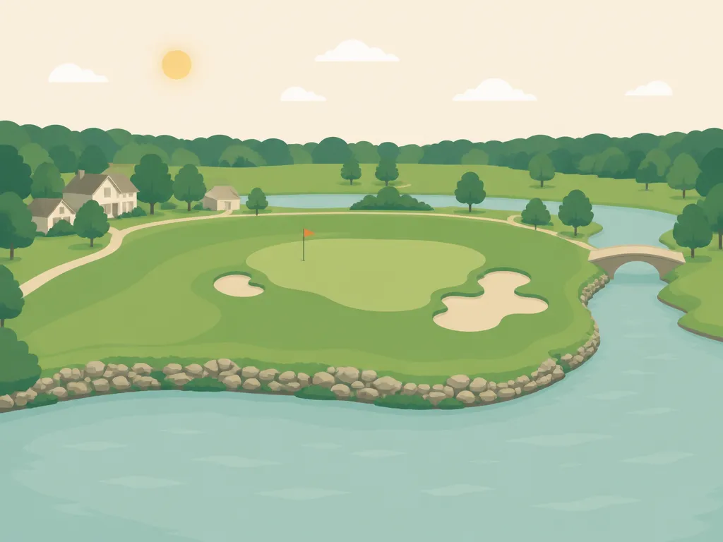 Illustration of Blue Hill CC