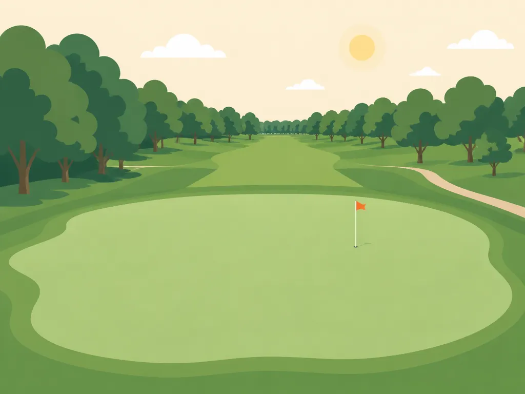 Illustration of The Oaks Country Club