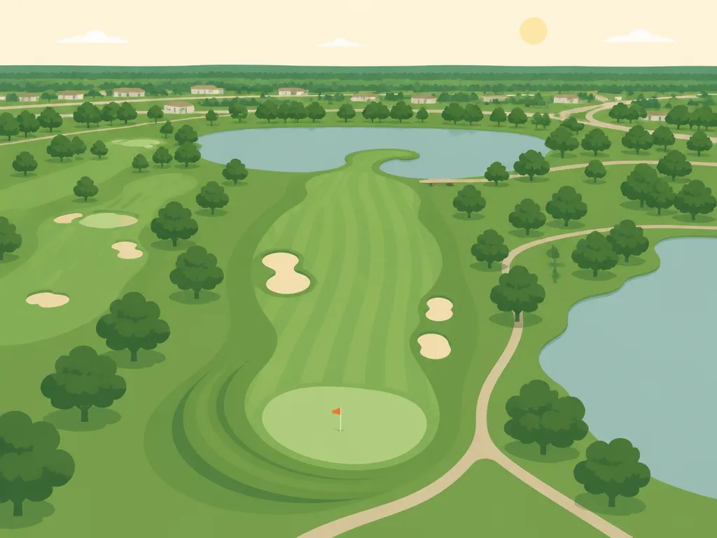 Illustration of Inwood Golf Course