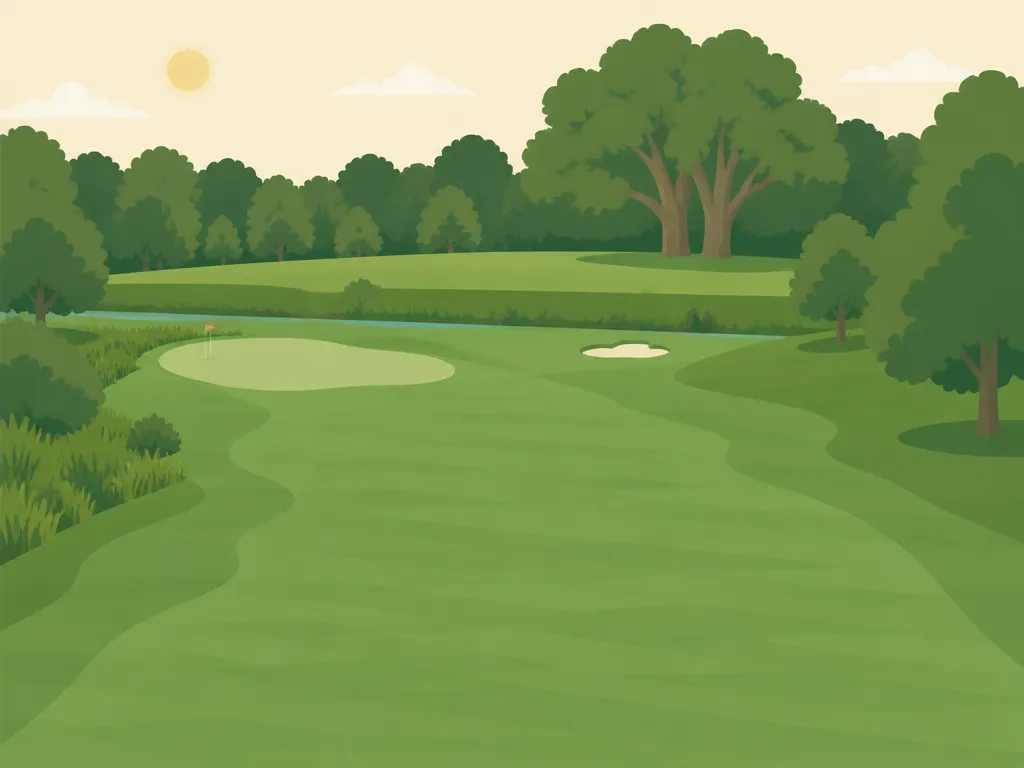 Illustration of Lyon Oaks Golf Club