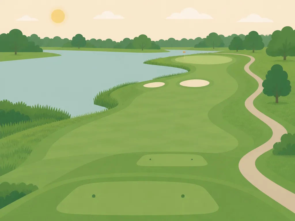 Illustration of Randall Oaks Golf Club