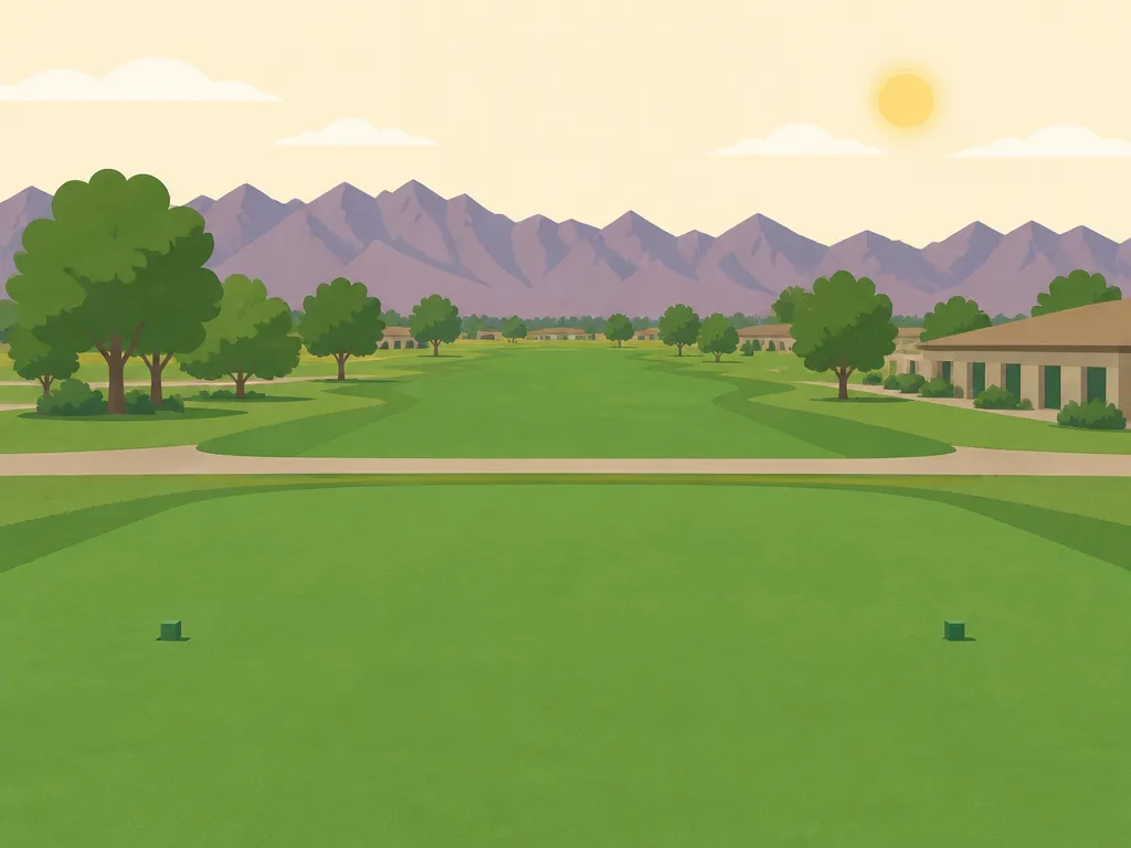 Illustration of Coyote Wash Golf Course