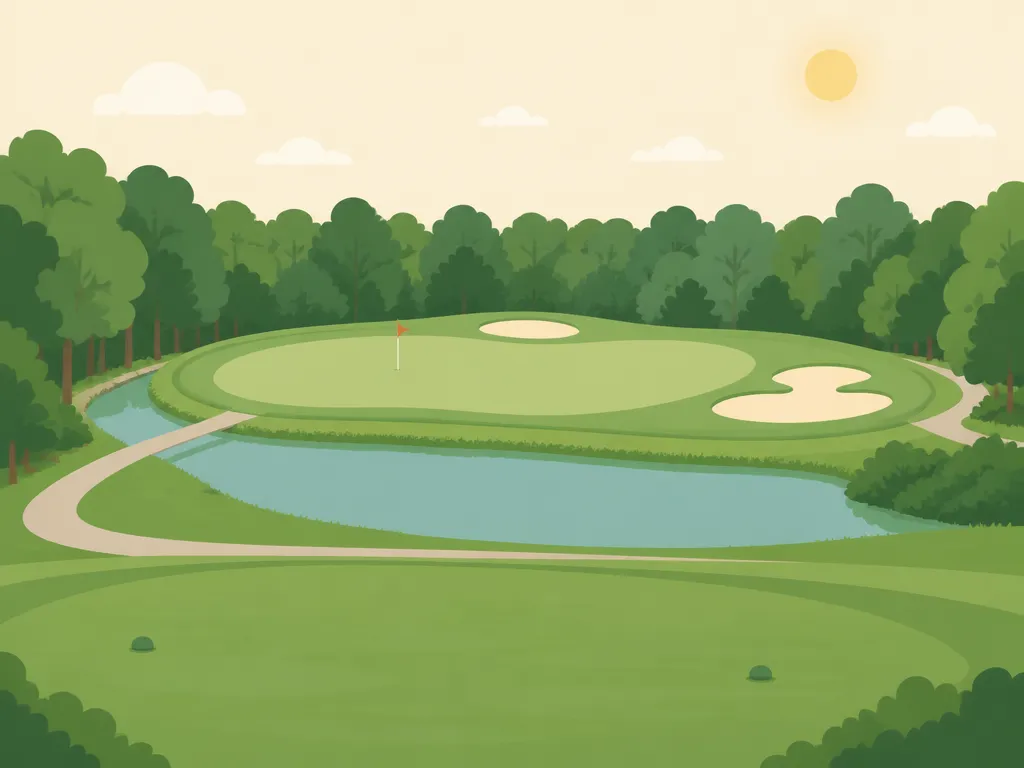 Illustration of Beacon Ridge Golf & Country Club at Seven Lakes West