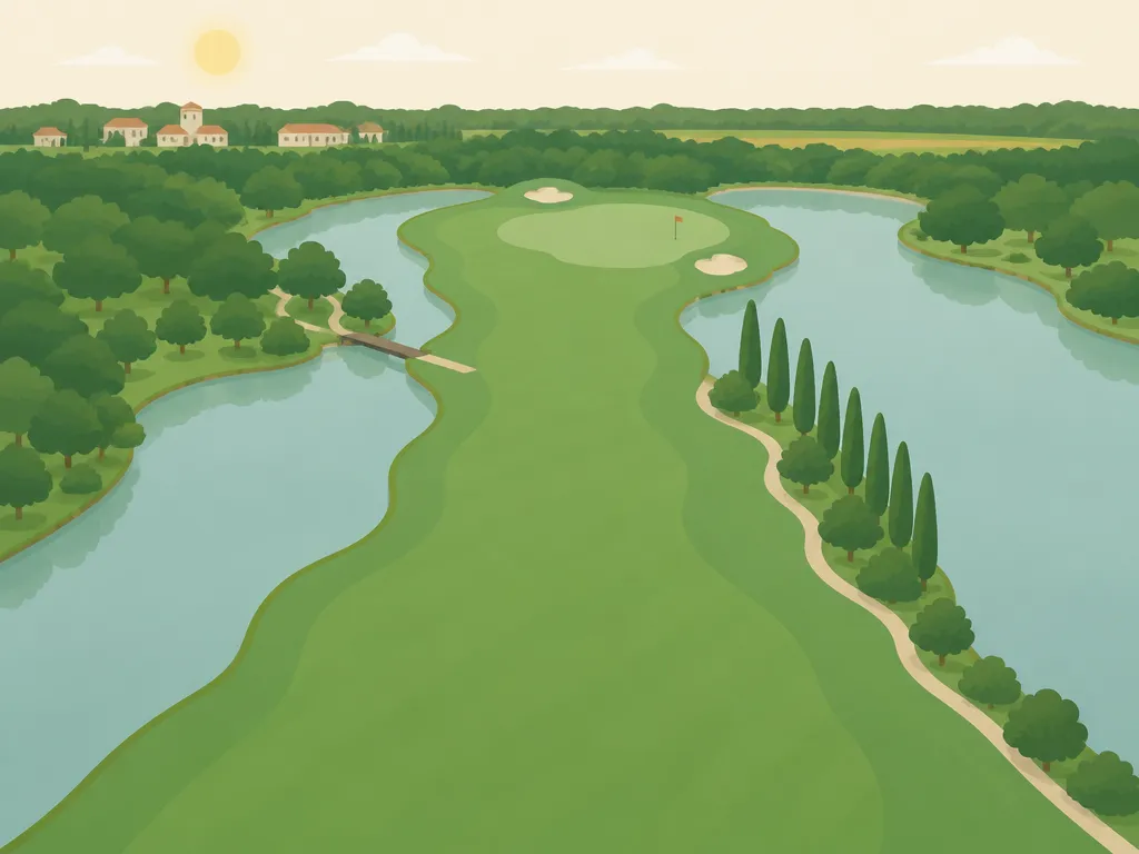 Illustration of La Monacilla Golf Club
