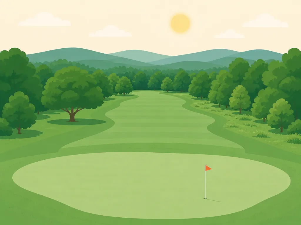 Illustration of Meadowcreek Golf Course