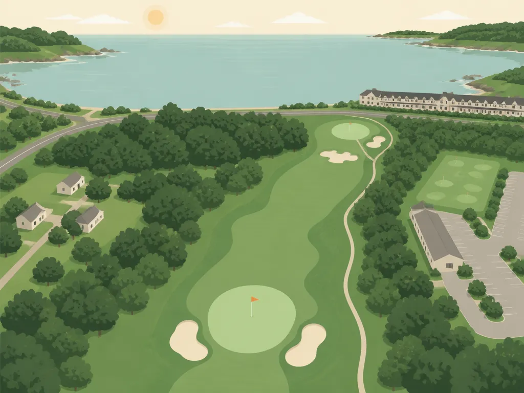 Illustration of Little River Inn Golf Course