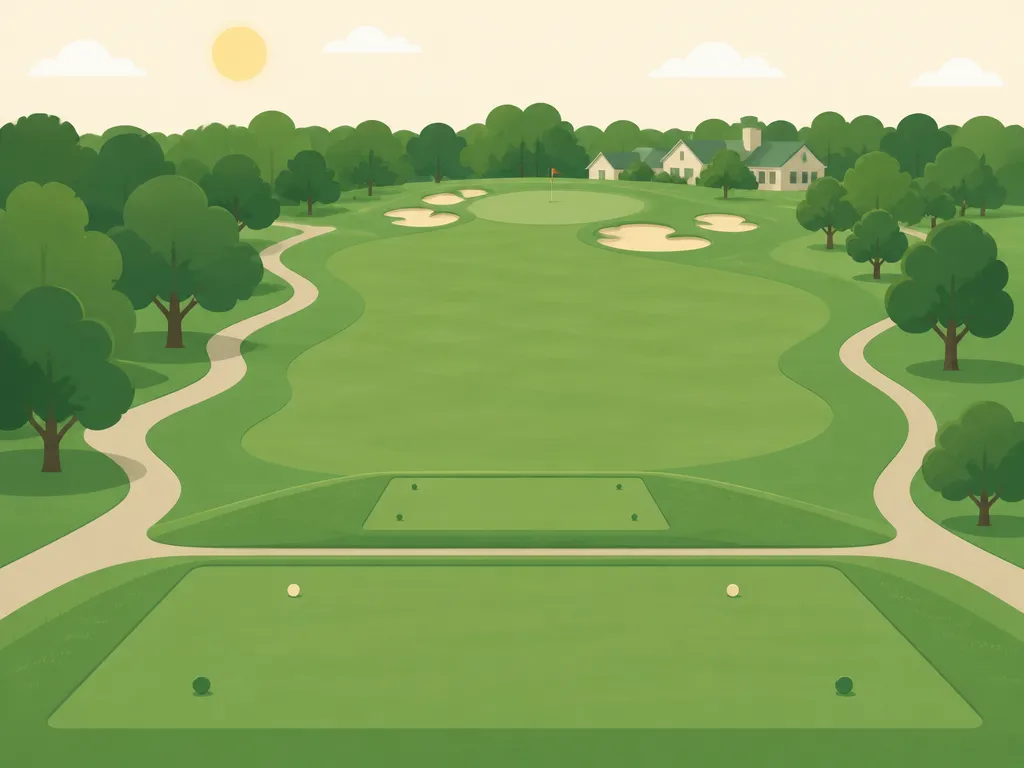 Illustration of Milburn Country Club