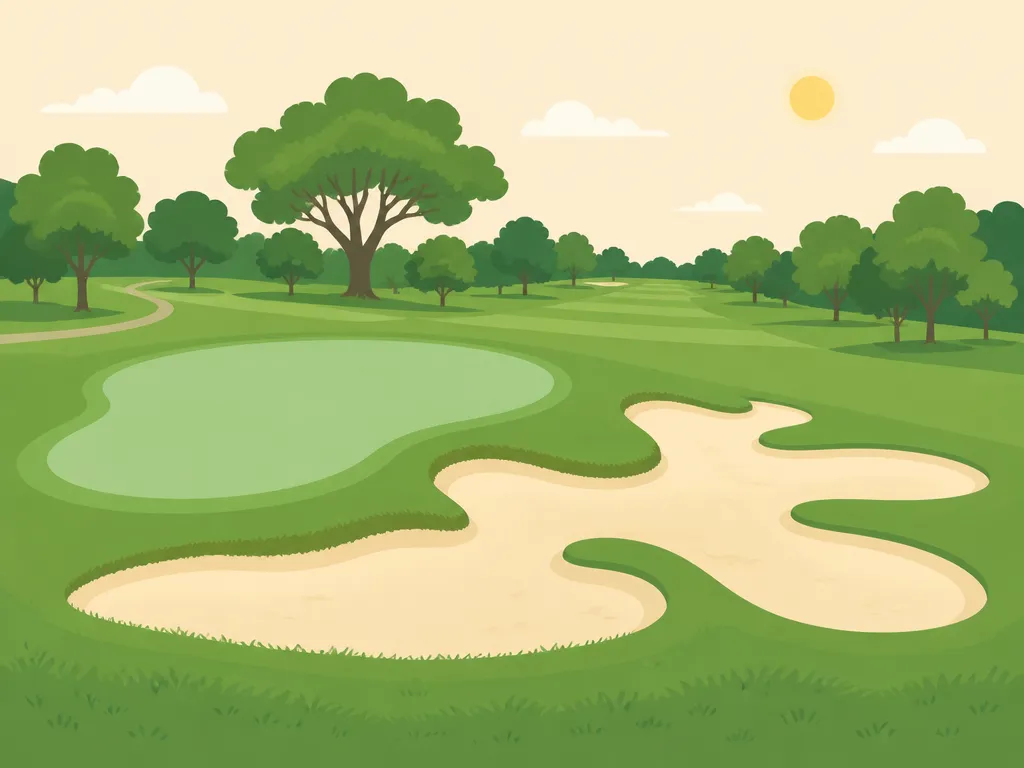 Illustration of Mesquite Golf Course