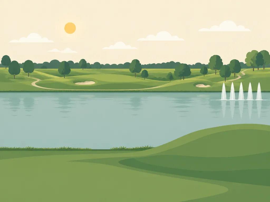 Illustration of RedHawk Golf Course