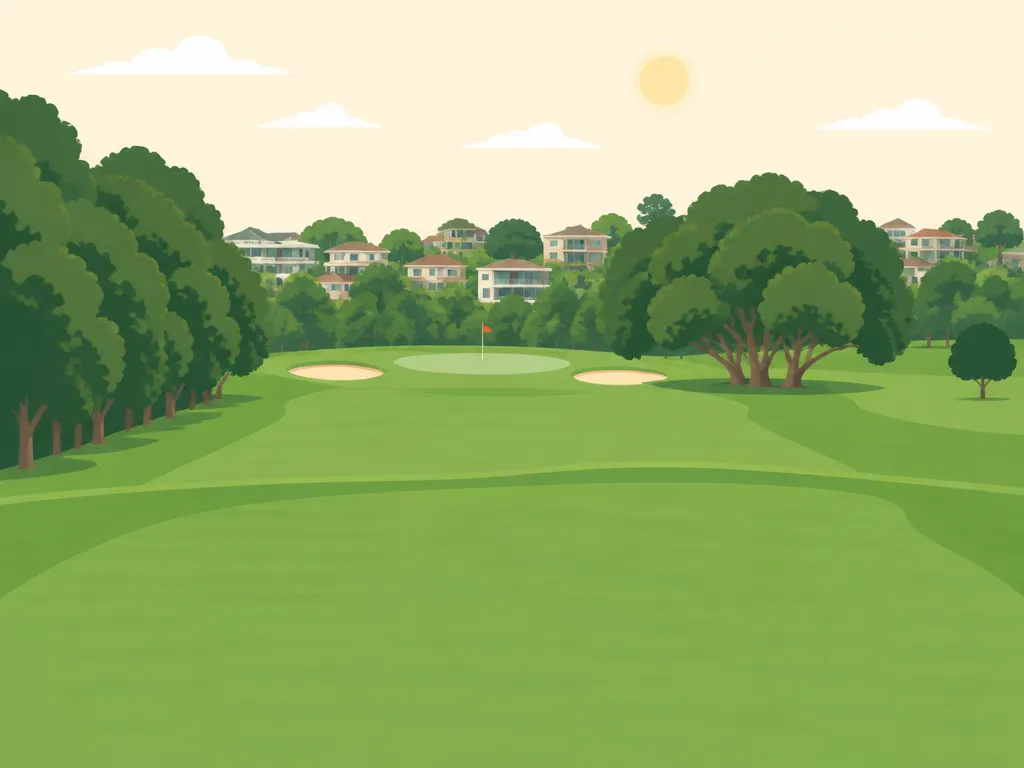 Illustration of Manly Golf Club