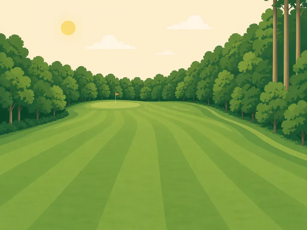 Illustration of Glass Hill Golf Club