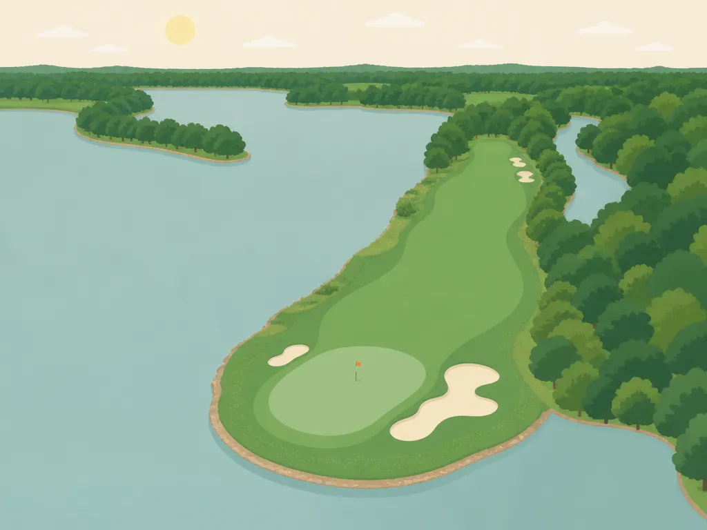 Illustration of Carolina Trace Country Club (Creek)