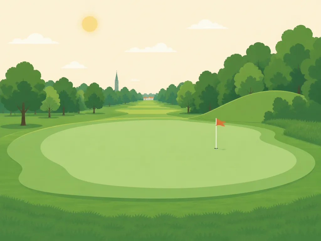Illustration of Karolinka Golf Park