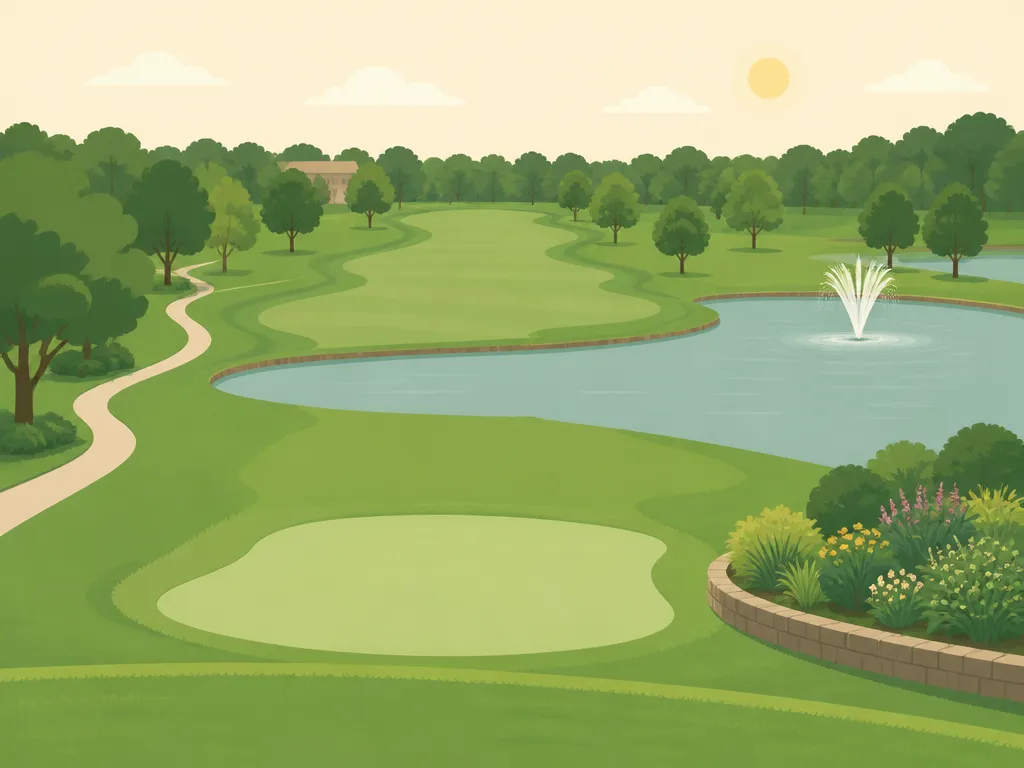 Illustration of Bois De Sioux Golf Course