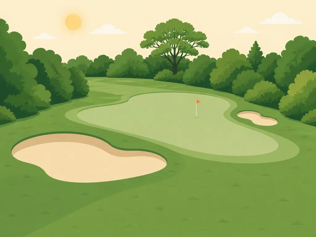 Illustration of The Bridges Golf Club