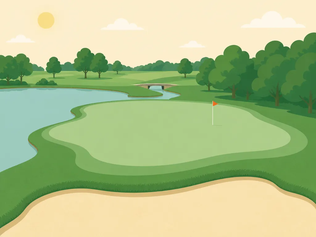 Illustration of Hampton Golf Club