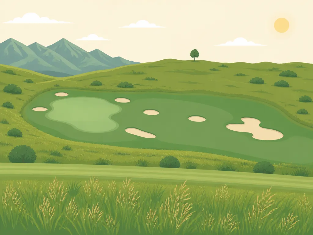 Illustration of Walnut Creek Golf Preserve
