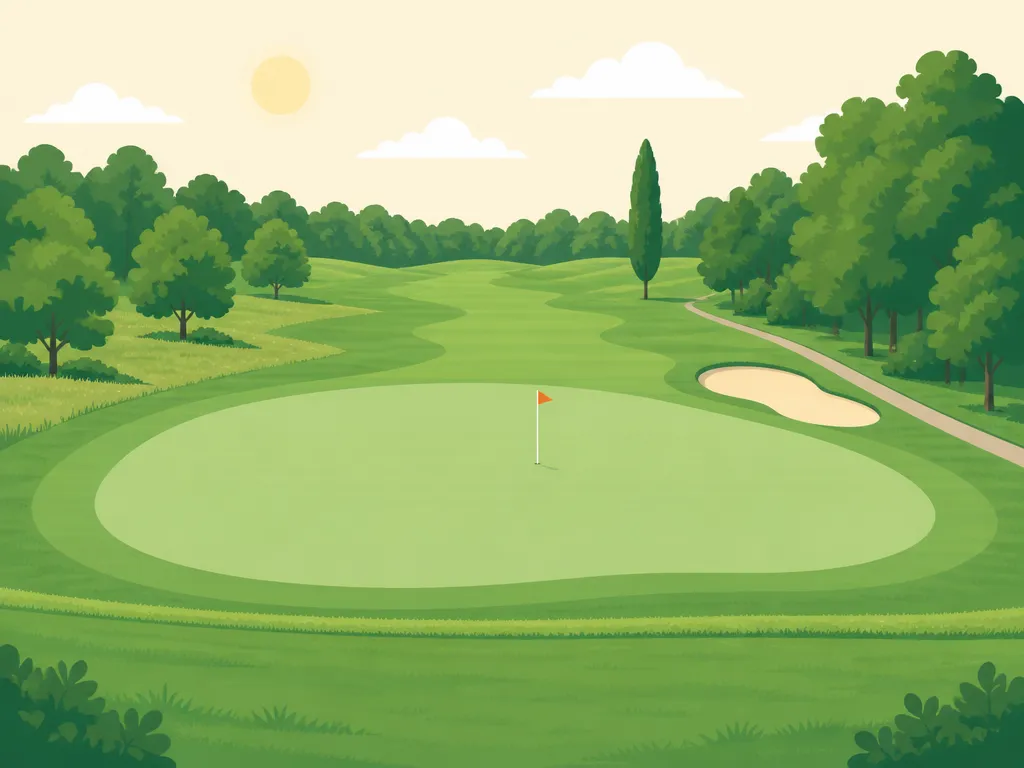 Illustration of Mellen Country Club