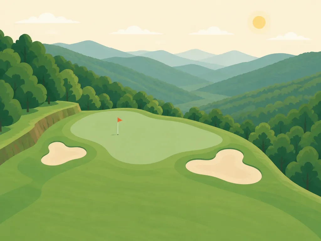 Illustration of Mountain Air Country Club (Slickrock 9)
