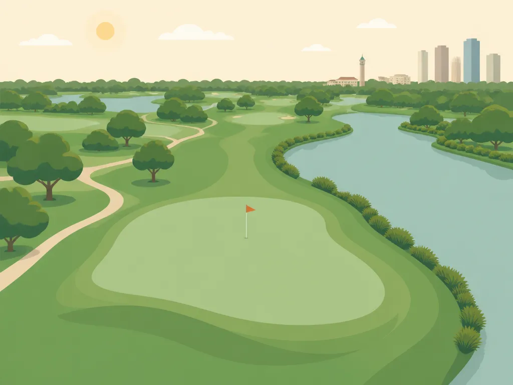 Illustration of Vinoy Golf Course