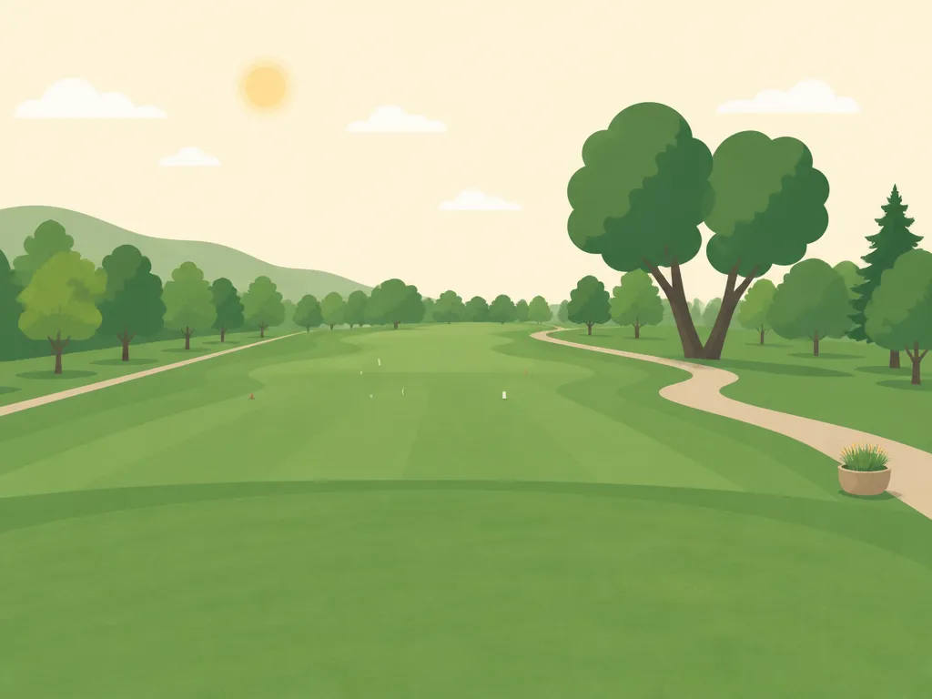 Illustration of Skyway Golf Course