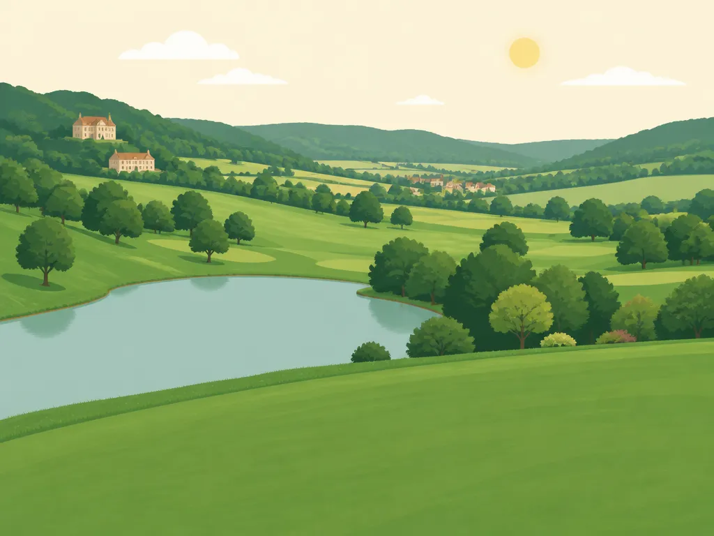 Illustration of Golf De Vézac Aurillac