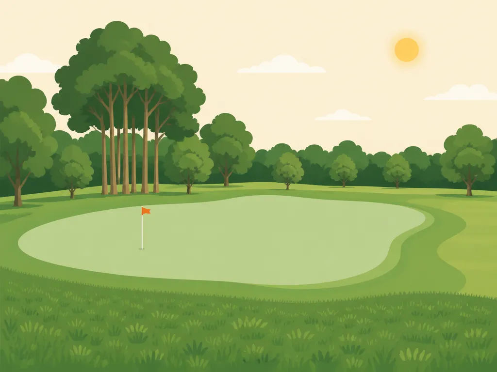 Illustration of Shady Valley Country Club