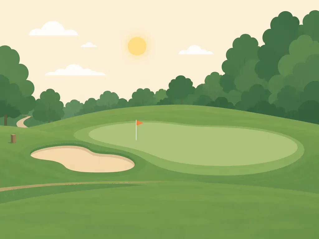 Illustration of Mound Golf Course