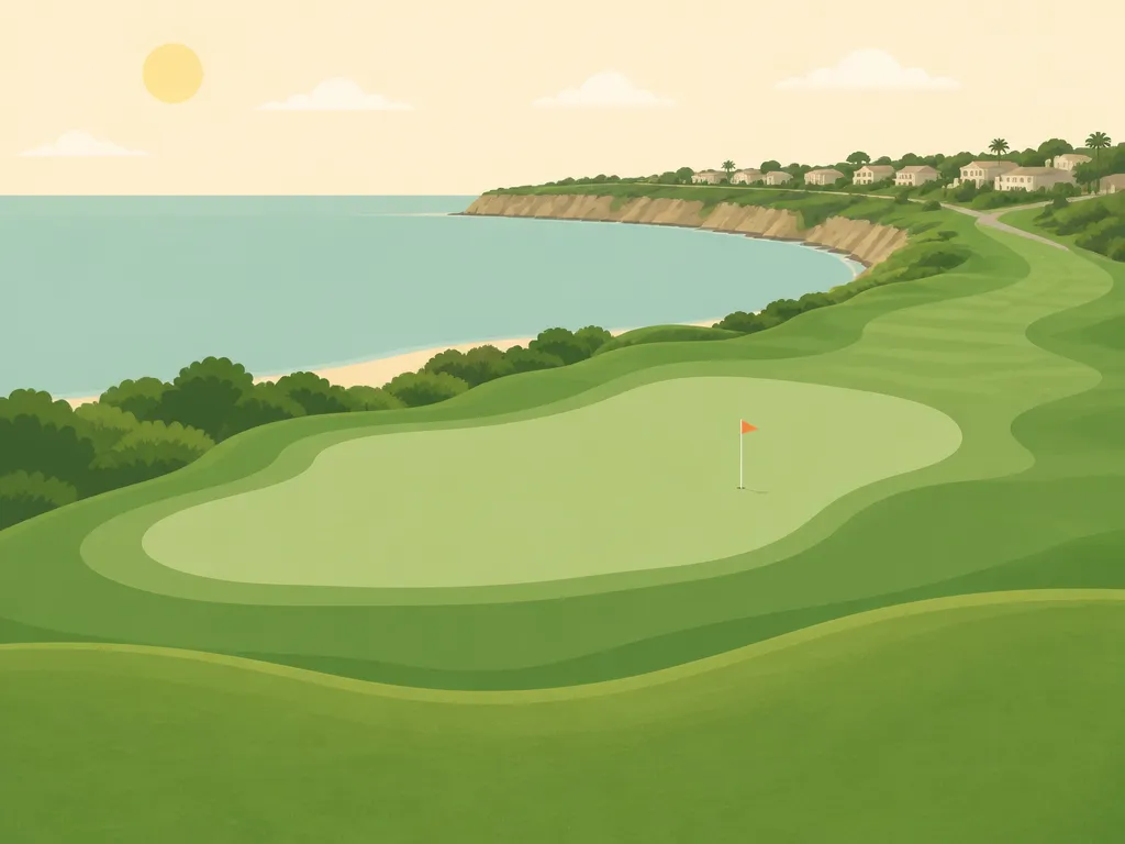 Illustration of Monarch Beach Golf Links