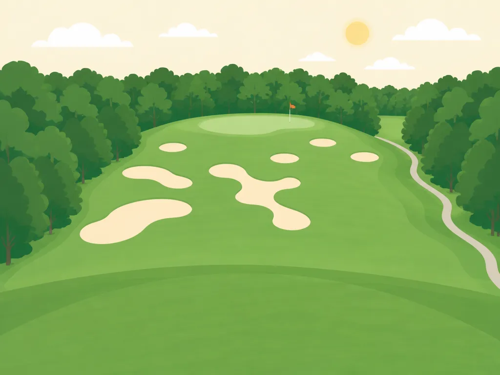 Illustration of Rocky Crest Golf Club
