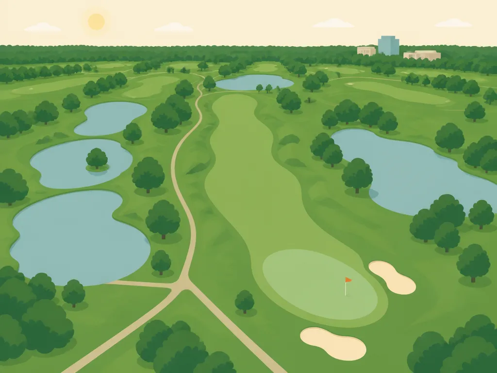 Illustration of Willow Crest Golf Club