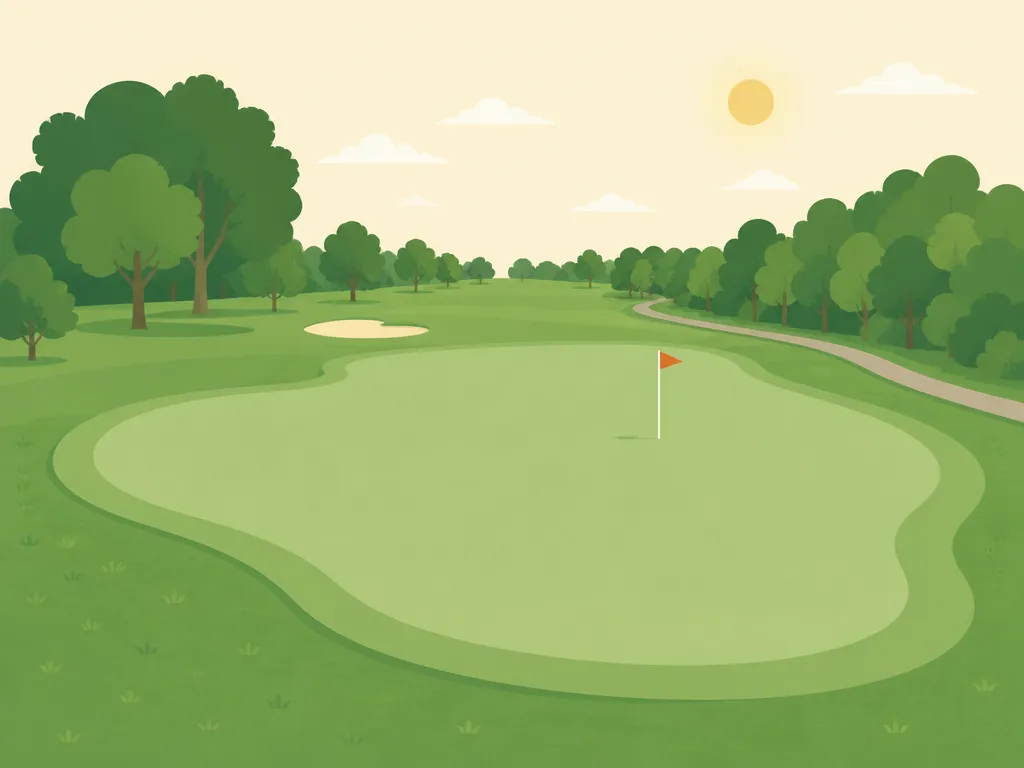 Illustration of Hickory Grove Golf & Country Club