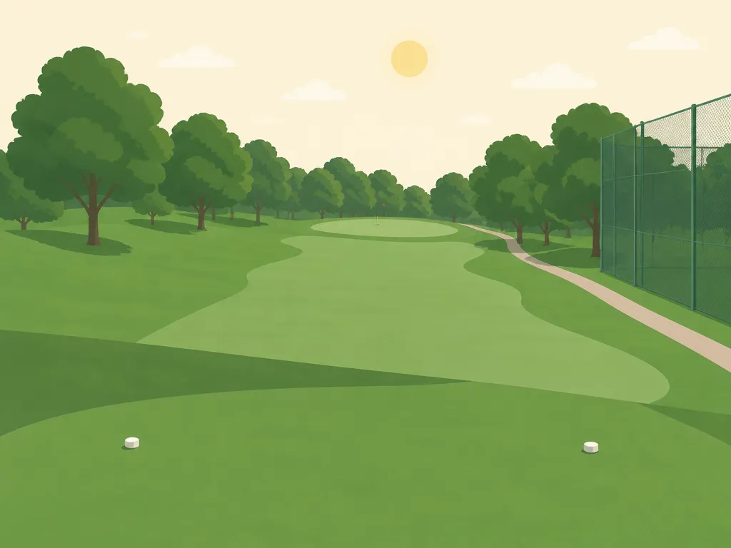 Illustration of Van Buskirk Golf Course
