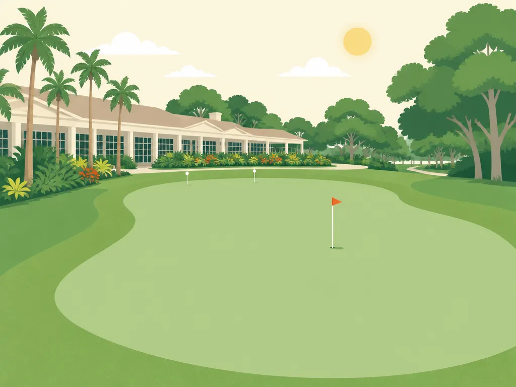 Illustration of Olde Florida Golf Club