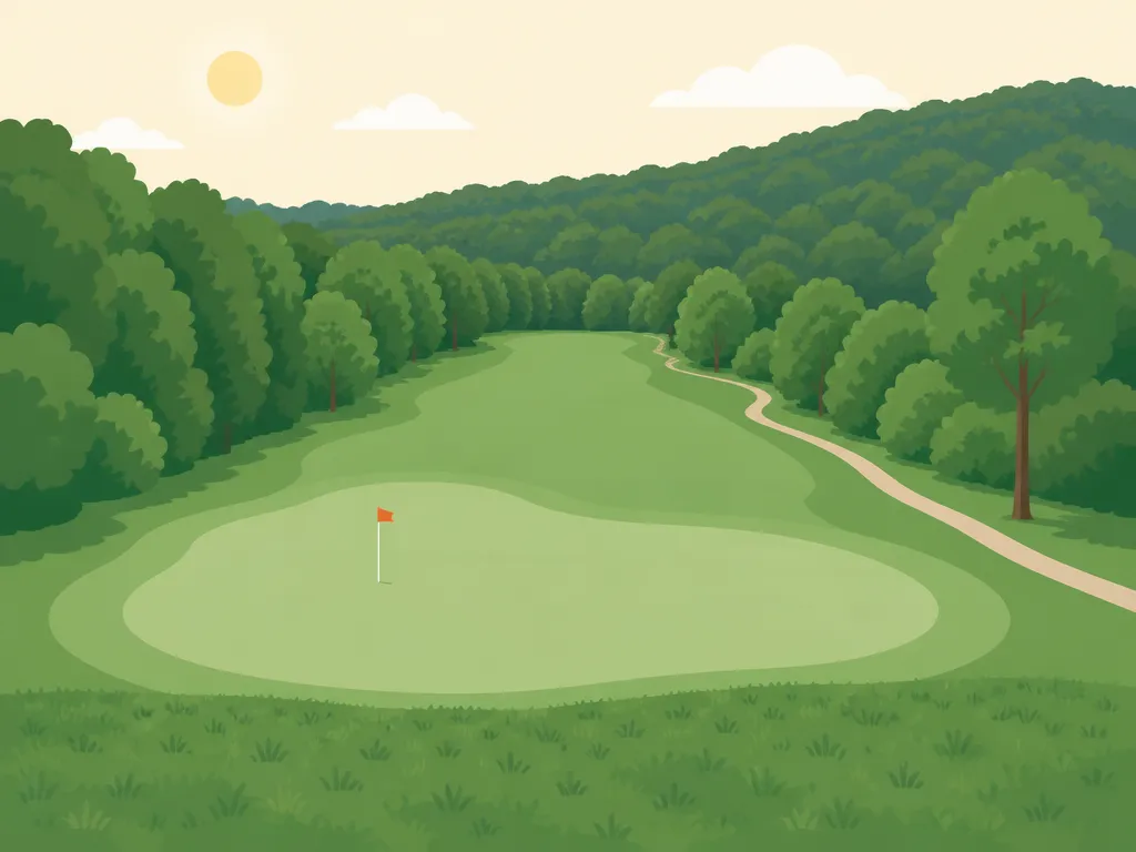 Illustration of Rock Creek Golf Course