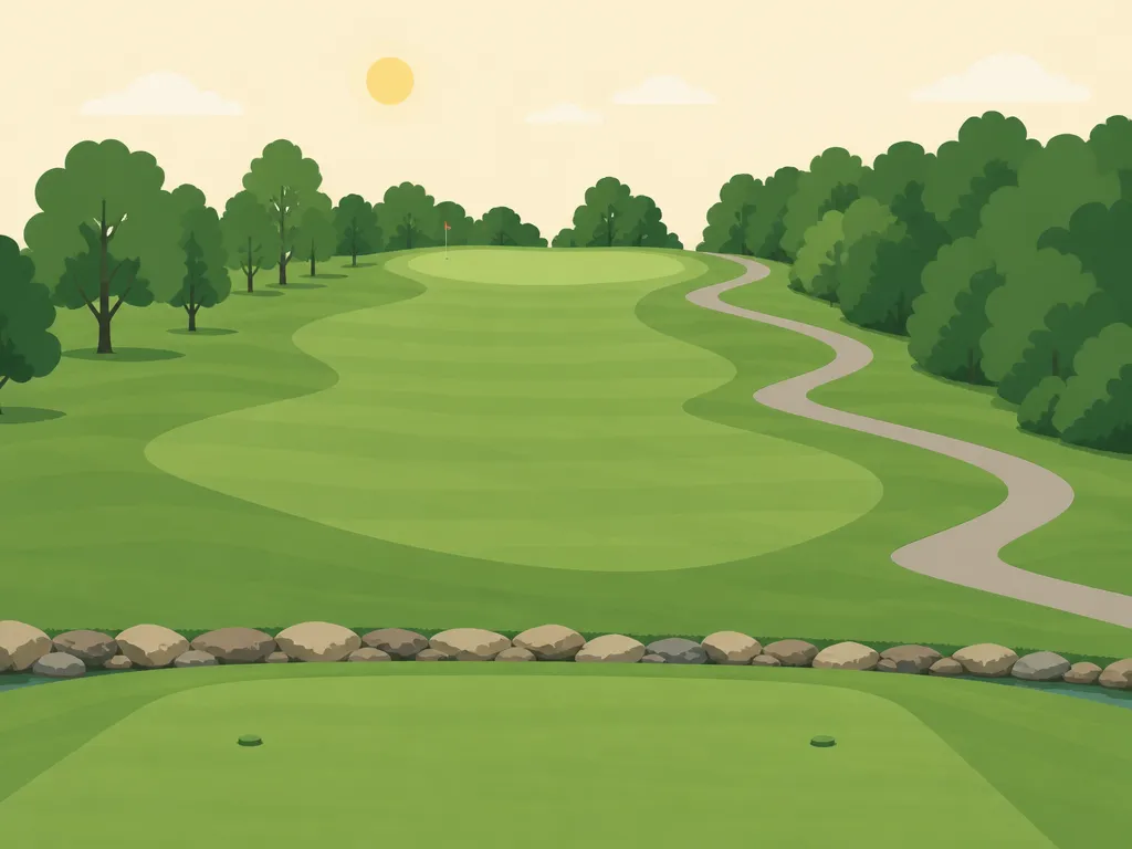 Illustration of Bentwood Golf Course
