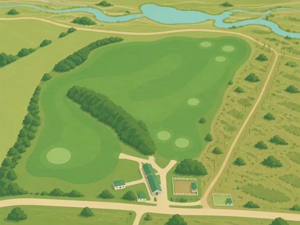 Illustration of Murdo Golf Course