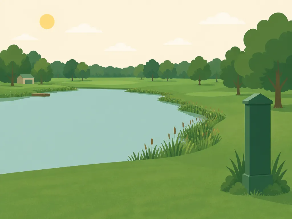 Illustration of Entwood Golf Course