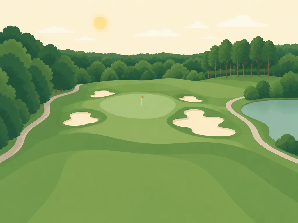 Illustration of Minnesota National Golf Club & Resort (Championship)