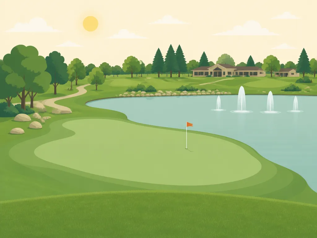 Illustration of Eagle Springs Golf & Country Club