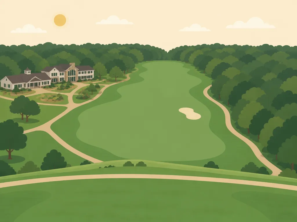 Illustration of The Frog Golf Course