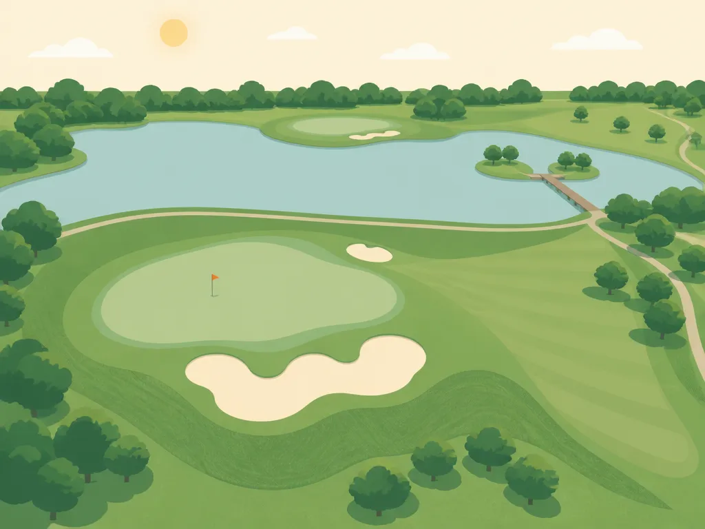 Illustration of Golf Parc Robert Hersant