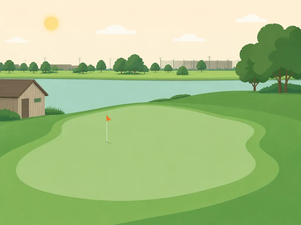 Illustration of Lake Park Golf Course