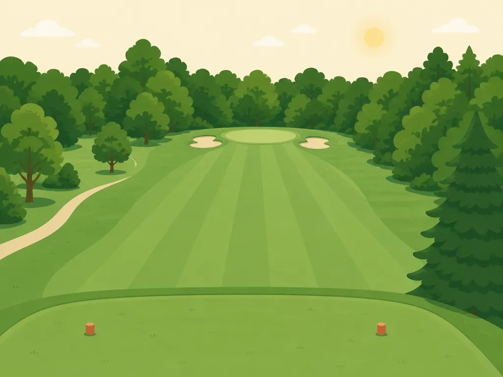Illustration of Wedgewood Golf Course
