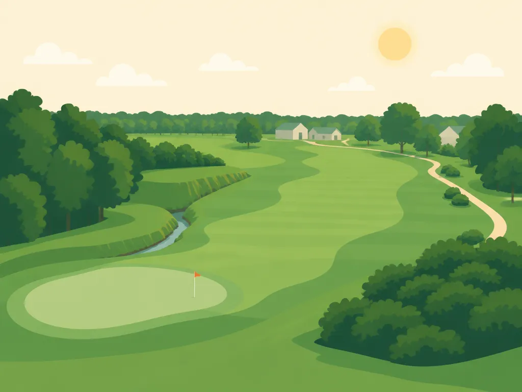 Illustration of Deep Brook Golf Course