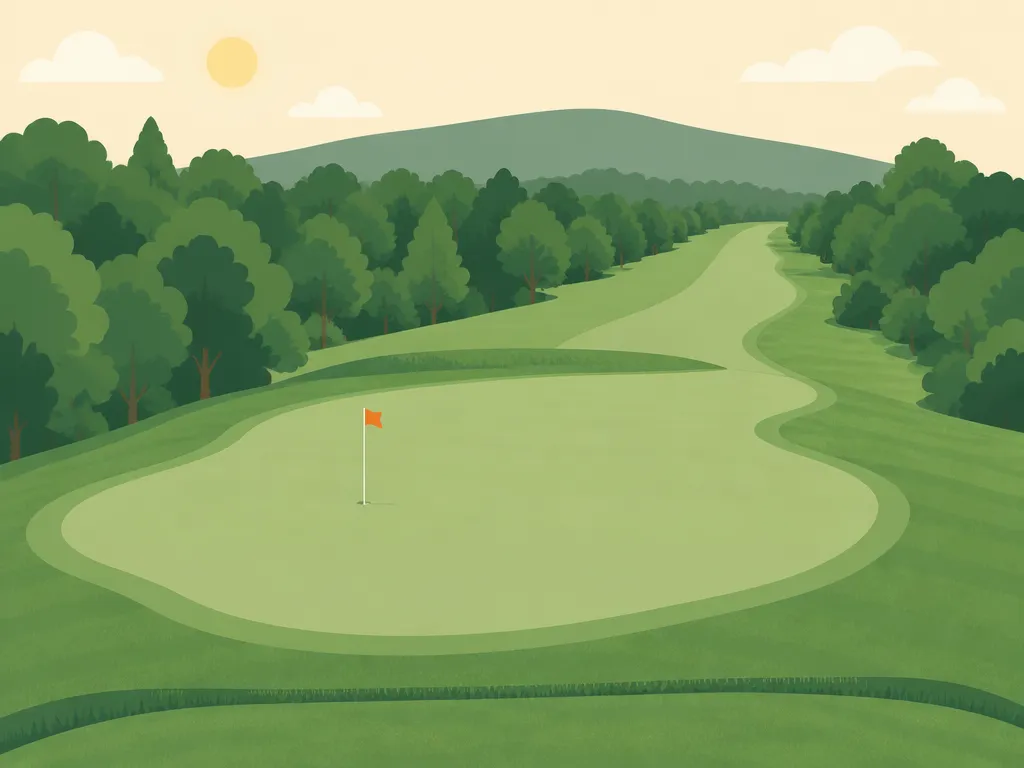 Illustration of Binghamton Country Club