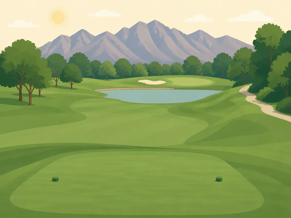 Illustration of Randolph Golf Complex (Dell Urich)
