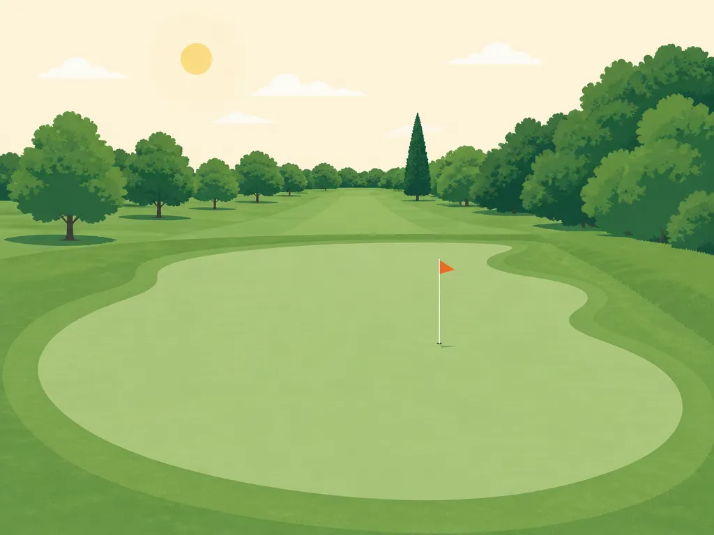 Illustration of Jester Park Golf Course